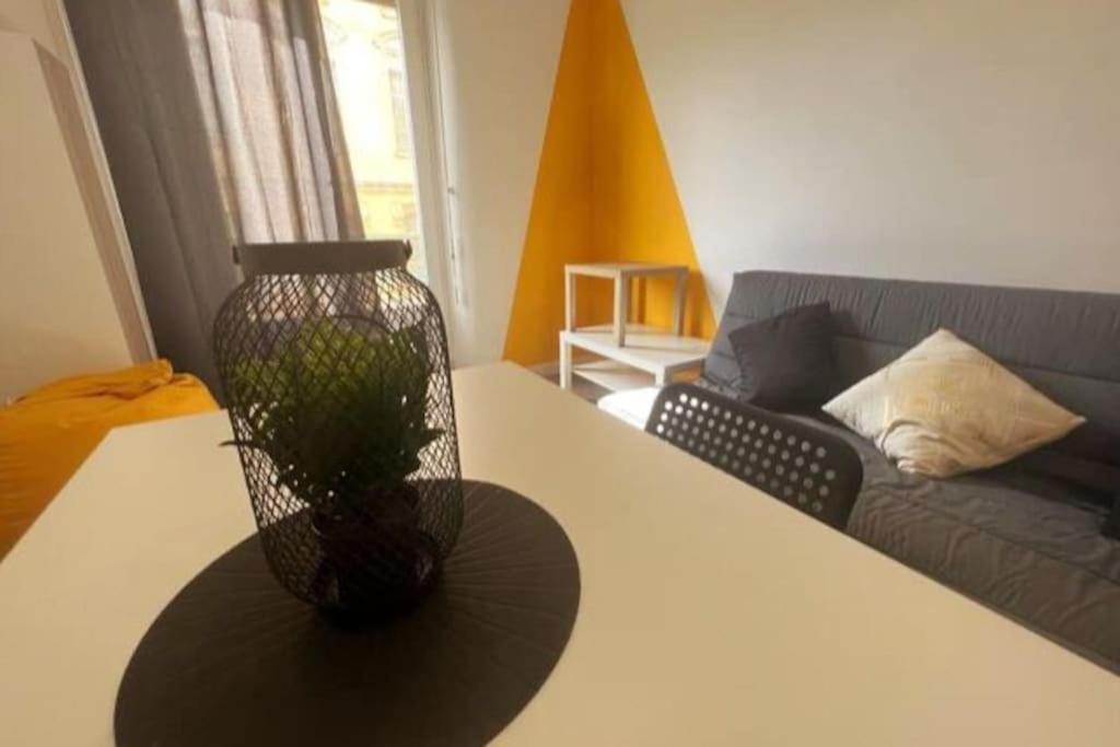 Label Etape - 2Min Gare - Wifi - Terrasse Apartment Marseille Ngoại thất bức ảnh
