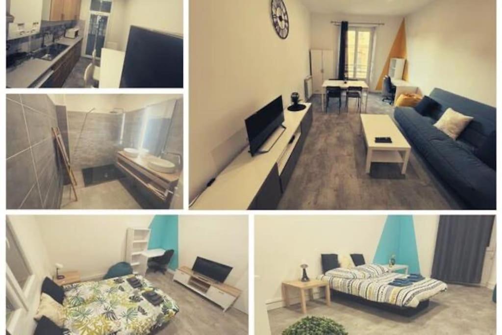 Label Etape - 2Min Gare - Wifi - Terrasse Apartment Marseille Ngoại thất bức ảnh