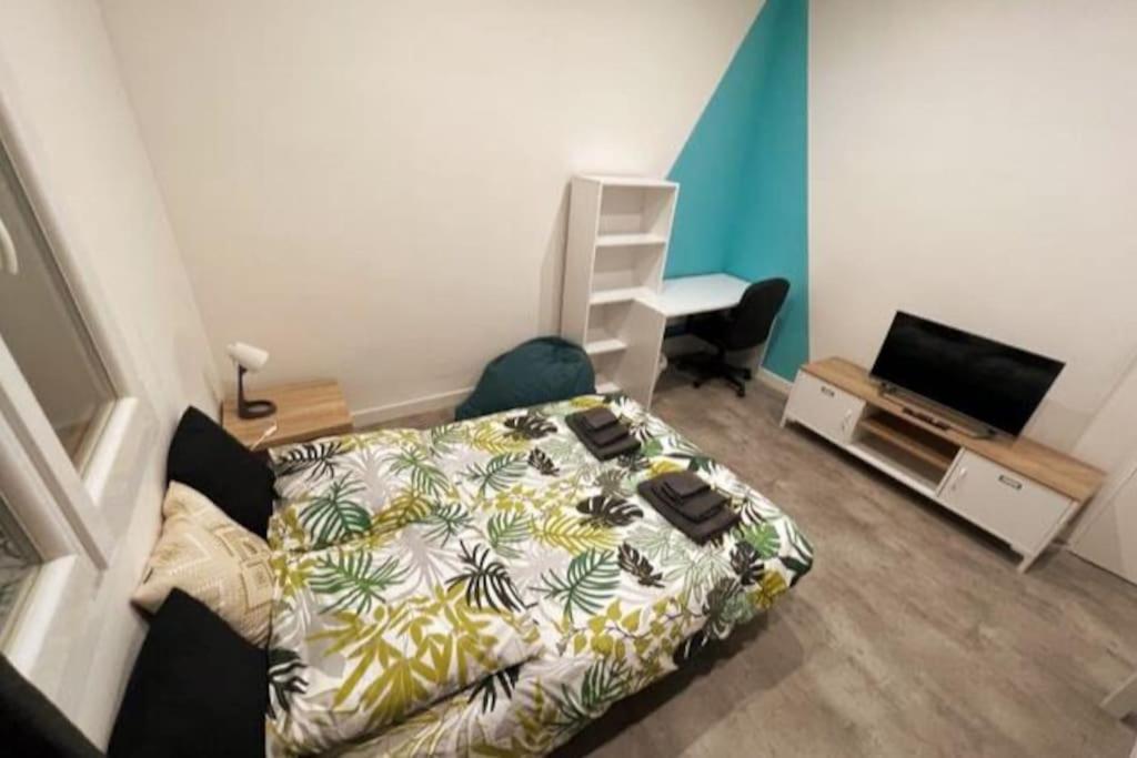 Label Etape - 2Min Gare - Wifi - Terrasse Apartment Marseille Ngoại thất bức ảnh