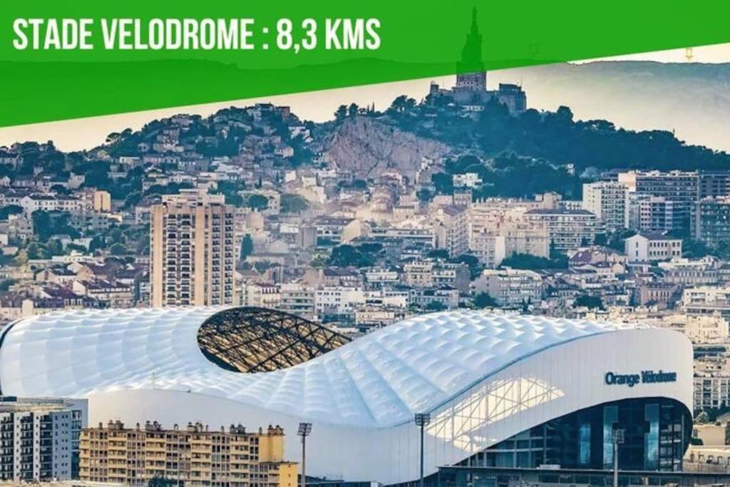 Label Etape - 2Min Gare - Wifi - Terrasse Apartment Marseille Ngoại thất bức ảnh